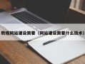 重庆教程网站建设需要（网站建设需要什么技术）
